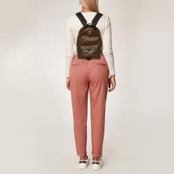 Pre Owned Louis Vuitton Black Monogram Canvas Palm Springs PM Backpack