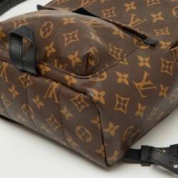Pre Owned Louis Vuitton Black Monogram Canvas Palm Springs PM Backpack