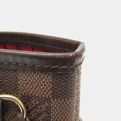 Pre Owned Louis Vuitton Damier Ebene Canvas Neverfull PM Shoulder Bag