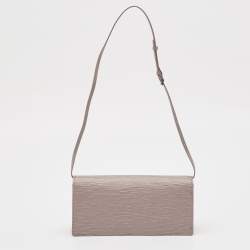Louis Vuitton Lilac Epi Leather Honfleur Clutch Bag