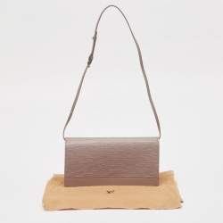 Louis Vuitton Lilac Epi Leather Honfleur Clutch Bag