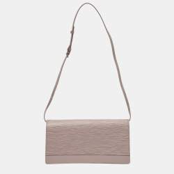 Louis Vuitton Lilac Epi Leather Honfleur Clutch Bag