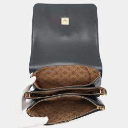 Louis Vuitton Black Calfskin Leather Rendez-Vous Handbag 