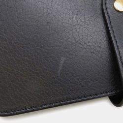 Louis Vuitton Black Calfskin Leather Rendez-Vous Handbag 
