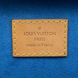 Louis Vuitton Coffret Tresor Blue Monogram Size 20