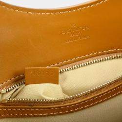 Pre Owned Louis Vuitton Beige Monogram Mini Sac Catherine Handbag