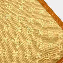 Pre Owned Louis Vuitton Beige Monogram Mini Sac Catherine Handbag