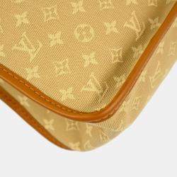 Pre Owned Louis Vuitton Beige Monogram Mini Sac Catherine Handbag