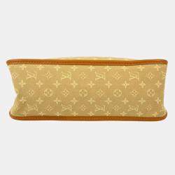 Pre Owned Louis Vuitton Beige Monogram Mini Sac Catherine Handbag