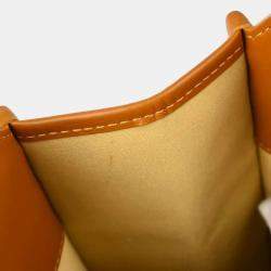 Pre Owned Louis Vuitton Beige Monogram Mini Sac Catherine Handbag