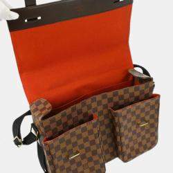 Louis Vuitton Damier Ebene Canvas Broadway Business Handbag
