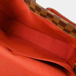 Louis Vuitton Damier Ebene Canvas Broadway Business Handbag