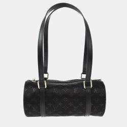 Louis Vuitton Black Monogram Little Papillon Handbag