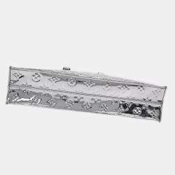 Louis Vuitton Silver Monogram Miroir Sac Plat Handbag