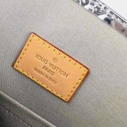 Louis Vuitton Silver Monogram Miroir Sac Plat Handbag