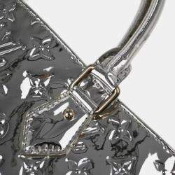 Louis Vuitton Silver Monogram Miroir Sac Plat Handbag