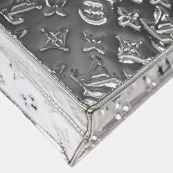 Louis Vuitton Silver Monogram Miroir Sac Plat Handbag