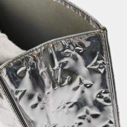 Louis Vuitton Silver Monogram Miroir Sac Plat Handbag