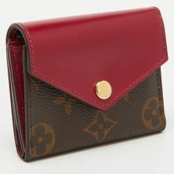 Louis Vuitton Fuchsia Monogram Canvas and Leather Zoe Wallet