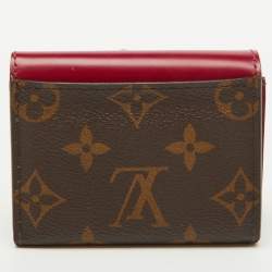 Louis Vuitton Fuchsia Monogram Canvas and Leather Zoe Wallet