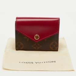 Louis Vuitton Fuchsia Monogram Canvas and Leather Zoe Wallet