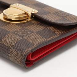 Louis Vuitton Damier Ebene Canvas Koala Wallet