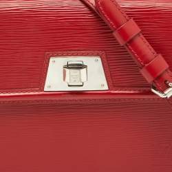 Pre Owned Louis Vuitton Rubis Epi Leather Sevigne PM Bag