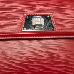 Pre Owned Louis Vuitton Rubis Epi Leather Sevigne PM Bag