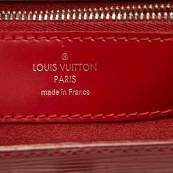 Pre Owned Louis Vuitton Rubis Epi Leather Sevigne PM Bag