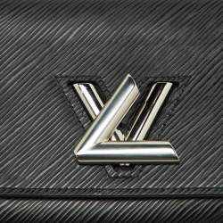 Louis Vuitton Black Epi Leather Twist Wallet on Chain