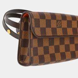 Louis Vuitton Damier Ebene Canvas Pochette Florentine Bum Bag