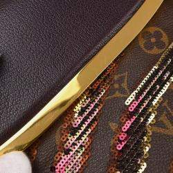 Louis Vuitton Bordeaux Monogram Savage Tiger Clutch Bag