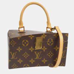 Louis Vuitton Monogram Canvas Twisted Box Bag 