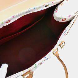 Louis Vuitton White Monogram Canvas Eye Love Sac Gigantic Handbag