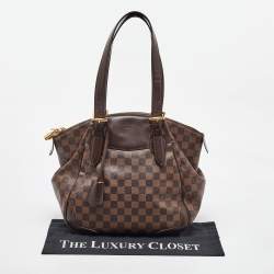 Pre Owned Louis Vuitton Damier Ebene Canvas Verona MM Bag