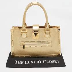 Louis Vuitton Gold Suhali Leather Le Fabuleux Bag