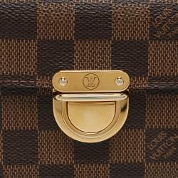 Pre Owned Louis Vuitton Damier Ebene Canvas Koala Wallet
