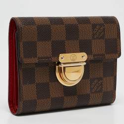 Pre Owned Louis Vuitton Damier Ebene Canvas Koala Wallet
