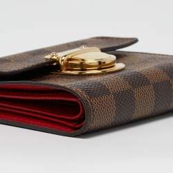 Pre Owned Louis Vuitton Damier Ebene Canvas Koala Wallet