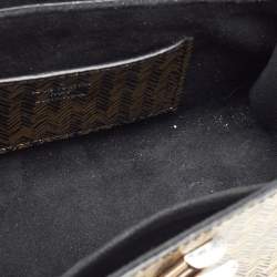 Louis Vuitton Black/Gold Embossed Leather Twist PM Bag