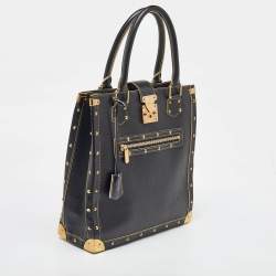 Louis Vuitton Black Suhali Leather L'Imprevisible Bag