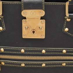Louis Vuitton Black Suhali Leather L'Imprevisible Bag