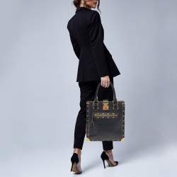 Louis Vuitton Black Suhali Leather L'Imprevisible Bag