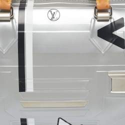 Louis Vuitton Silver Epi Spaceship Embossed Leather Speedy 25 Bag