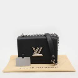 Pre Owned Louis Vuitton Black Epi Leather Twist MM Bag