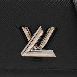 Pre Owned Louis Vuitton Black Epi Leather Twist MM Bag