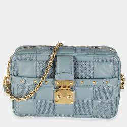 Louis Vuitton Glacier Quilted Damier Lambskin Troca PM