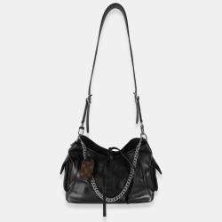 Louis Vuitton Black Lambskin CarryAll Cargo Vibe PM