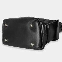 Louis Vuitton Black Lambskin CarryAll Cargo Vibe PM