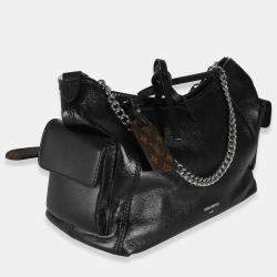 Louis Vuitton Black Lambskin CarryAll Cargo Vibe PM